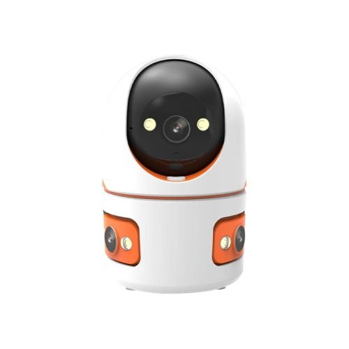 Indoor 3 lens security camera