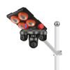 3-lens street light monitoring camera