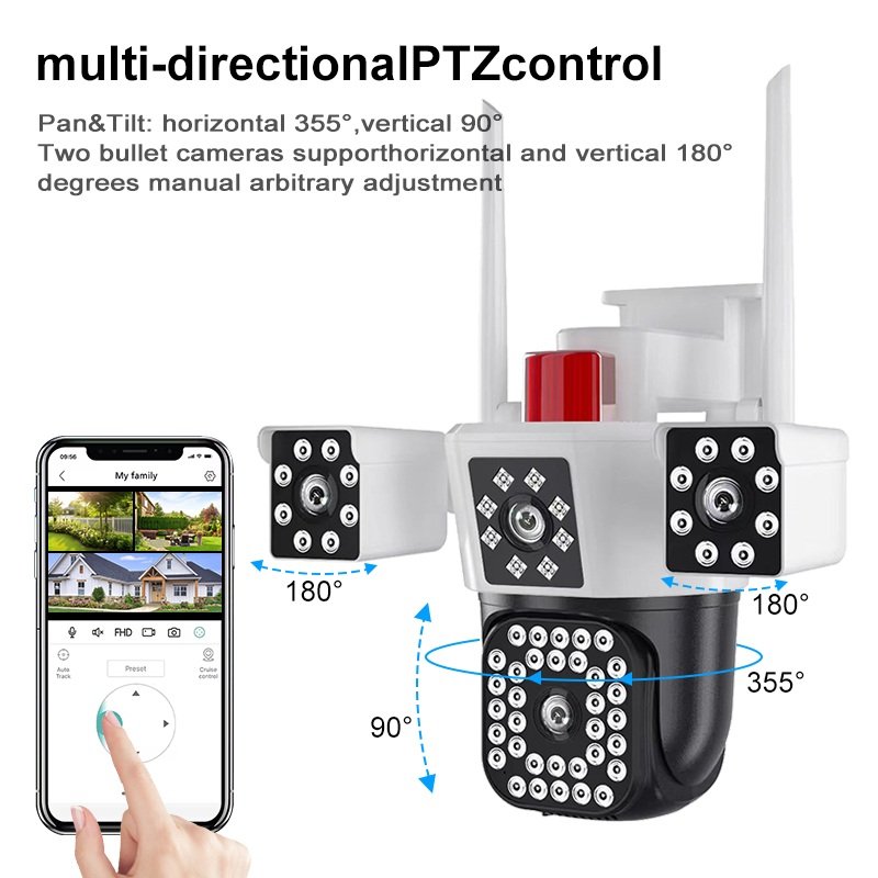 6MP Outdoor Waterproof Security Camera