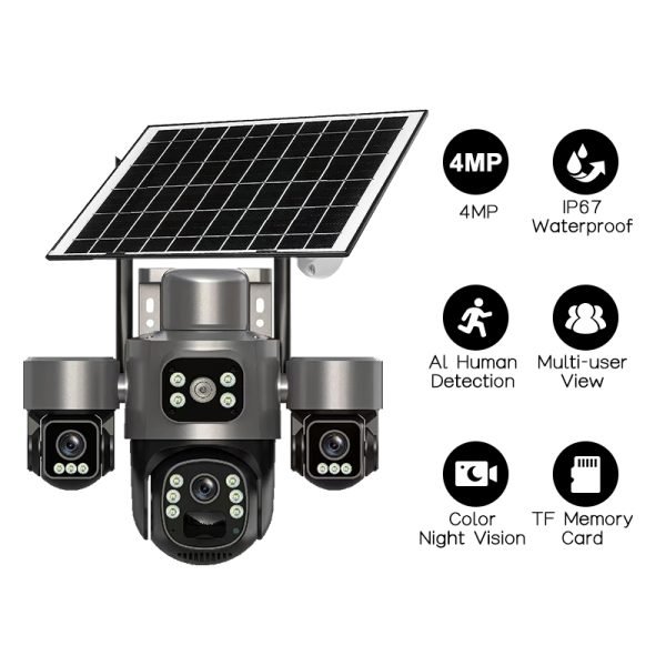 Solar-Powered CCTV
