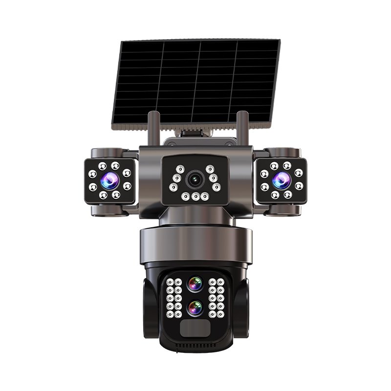 Three Lens Three Screens – Multi-Perspective Monitoring with Triple-Lens Solar Camera