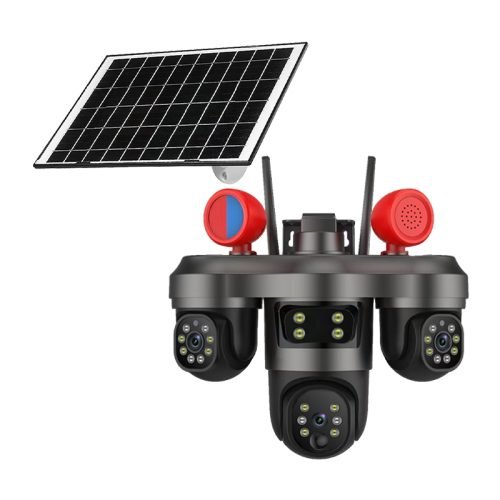Solar PTZ Camera Usage Scenarios – Courtyard, Orchard, Pasture, Rural Area