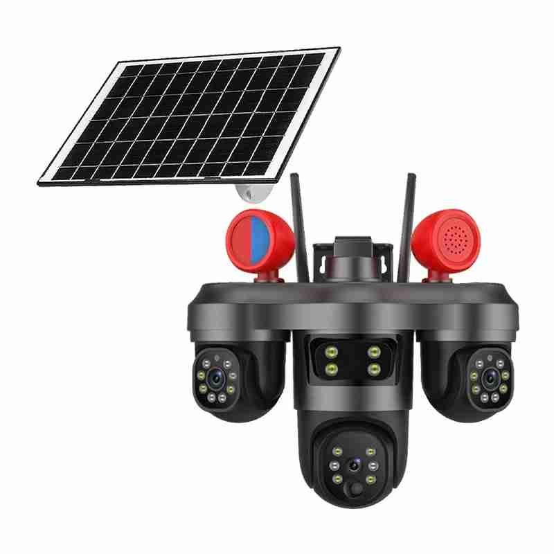 Solar PTZ Camera Usage Scenarios – Courtyard, Orchard, Pasture, Rural Area