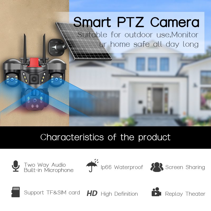 Zero Electricity Security Camera