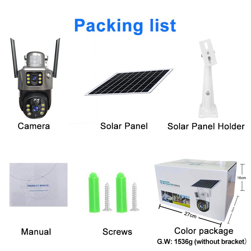 Solar Powered Security Camera