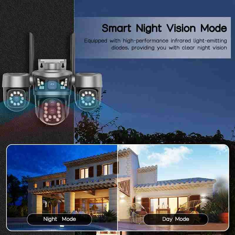 IP66 Waterproof Solar Surveillance Camera