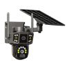 Wire-Free Solar Security Camera – 8000mAh Battery for 7-10 Days Standby