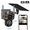 IP66 Weatherproof Solar Camera – 6MP HD Resolution for Clear Day & Night Footage