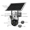 Wire-Free Solar Powered CCTV Camera with Two-Way Audio