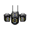 3 Lens PTZ WiFi Security Camera 6MP