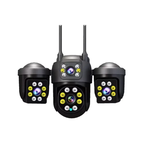 3 Lens PTZ WiFi Security Camera 6MP