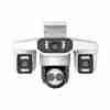 quad lens security camera