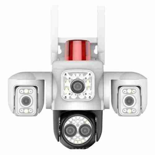 4 Lens PTZ 10x Security Camera