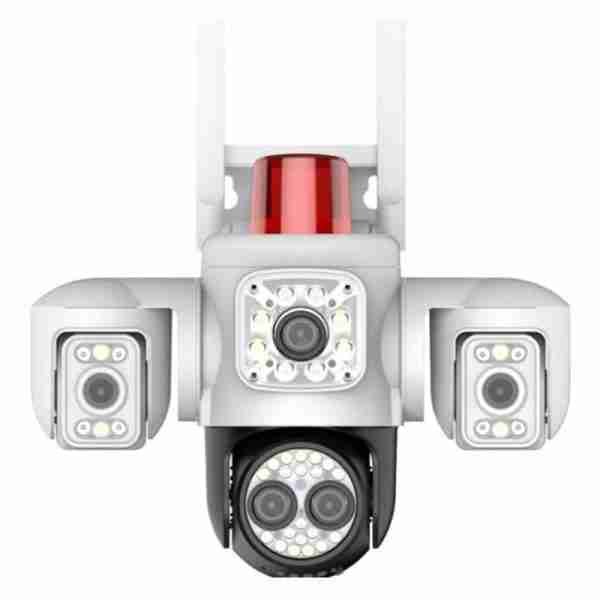 4 Lens PTZ 10x Security Camera